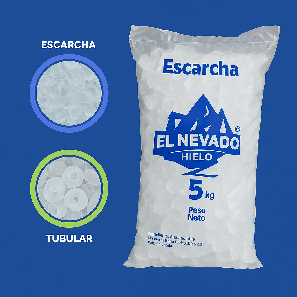 Hielo 5kg escarcha